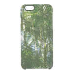 Forest of Palm Trees Tropical Nature Clear iPhone 6/6S Case