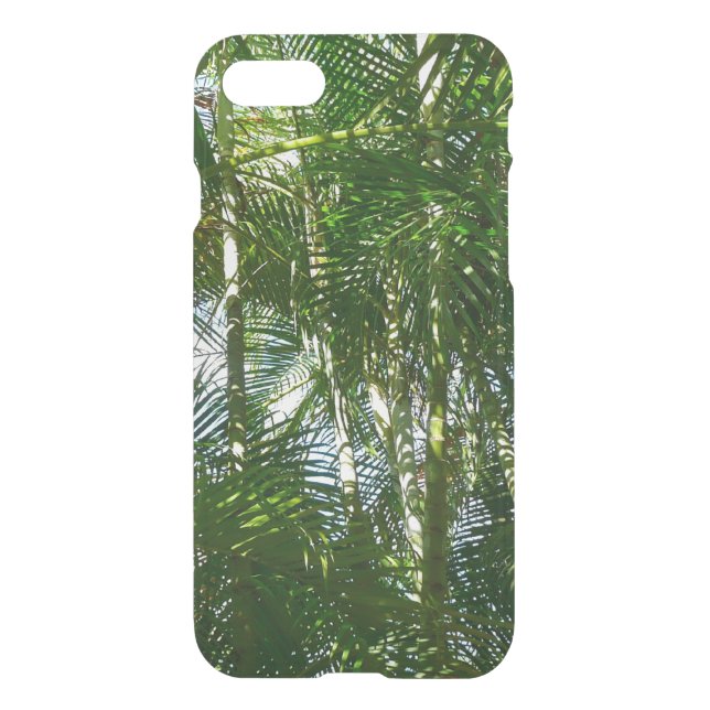 Forest of Palm Trees Tropical Nature Uncommon iPhone Case (Back)