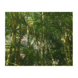 Forest of Palm Trees Tropical Nature Wood Wall Decor