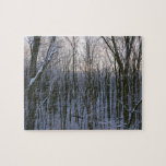 Forest of Snowy Trees Jigsaw Puzzle