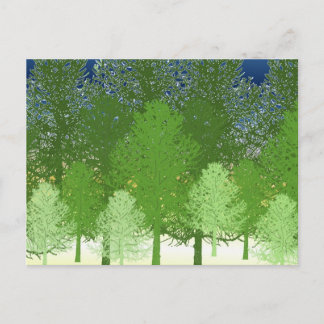 Forest of Trees Postcard