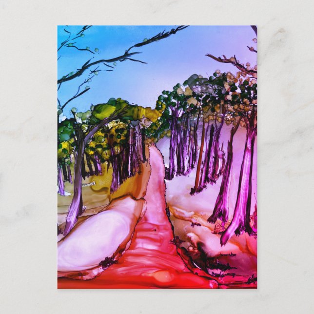 Forest of Trees Postcard (Front)