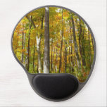 Forest of Yellow Leaves Autumn Landscape Gel Mouse Pad