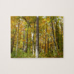 Forest of Yellow Leaves Autumn Landscape Jigsaw Puzzle