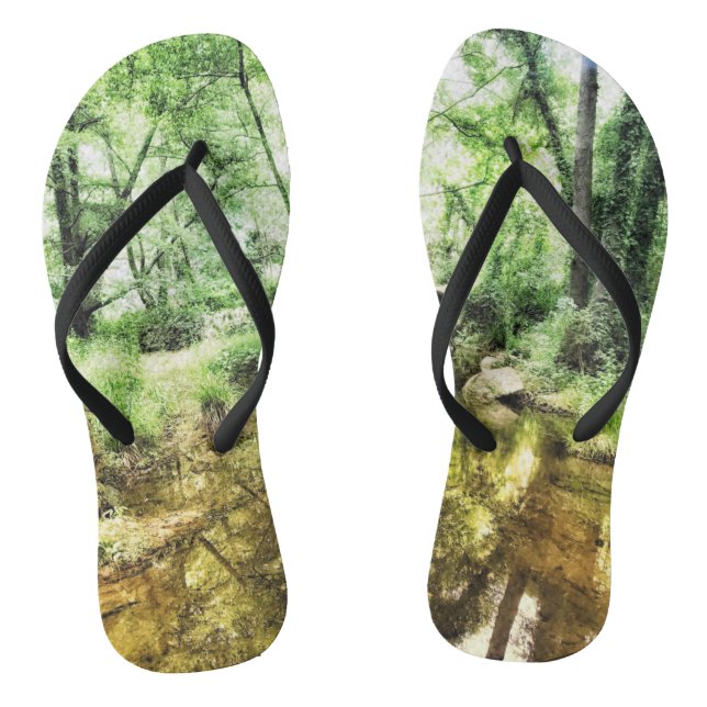 Forest of Youth Flip Flops (Footbed)