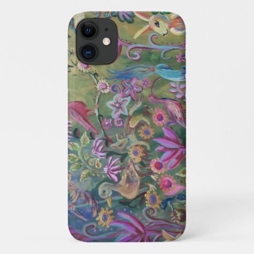 forest painting     iPhone 11 case