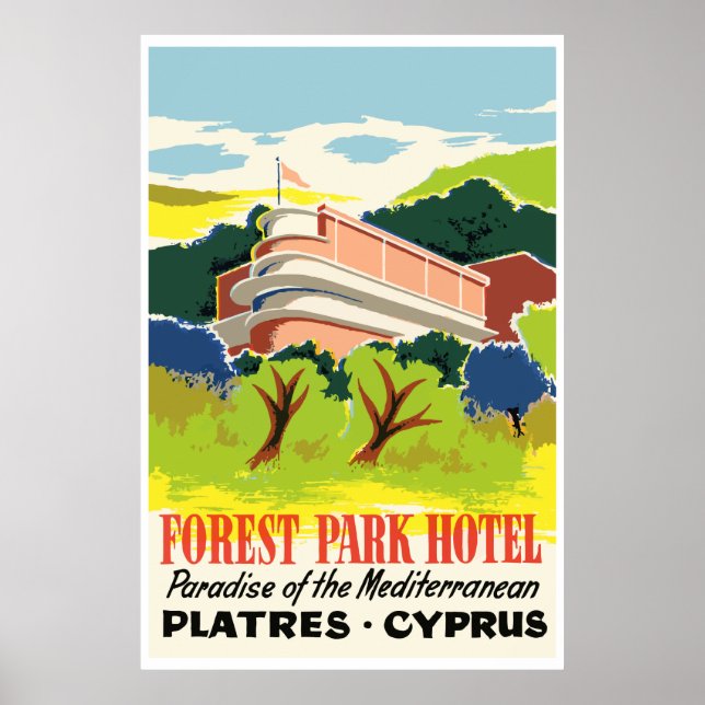 Forest Park Hotel (Platres - Cyprus) Poster (Front)