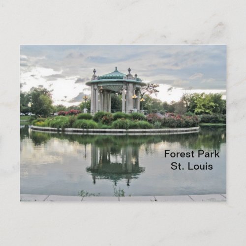 Forest Park St Louis Missouri Postcard