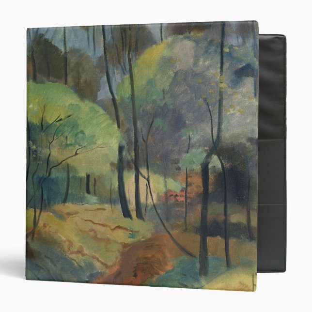 Forest Path, 1920 3 Ring Binder (Front/Inside)