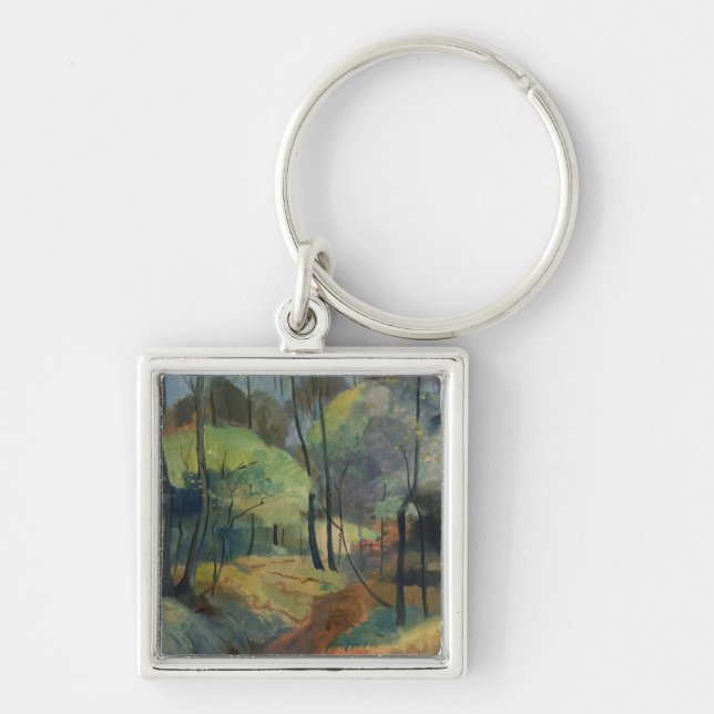 Forest Path, 1920 Keychain (Front)