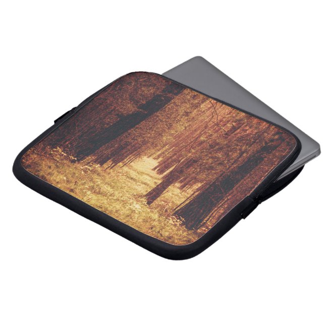 Forest Path... Laptop Sleeve (Front Top)