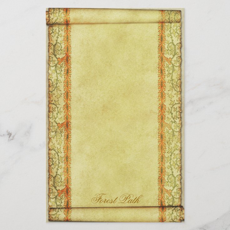 Forest Path - Medieval Stationery | Zazzle