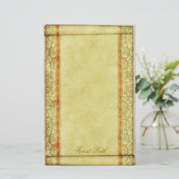 Forest Path - Medieval Stationery | Zazzle