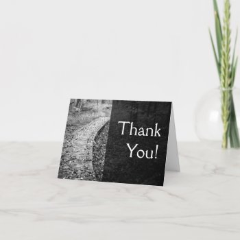 Forest Path Thank You Cards by TwoBecomeOne at Zazzle