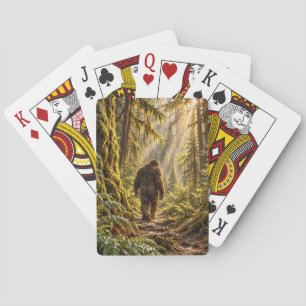 Forest Paths Bigfoot Playing Cards