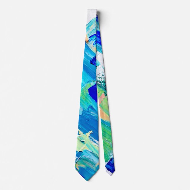 “Forest Pattern” Neck Tie (Front)