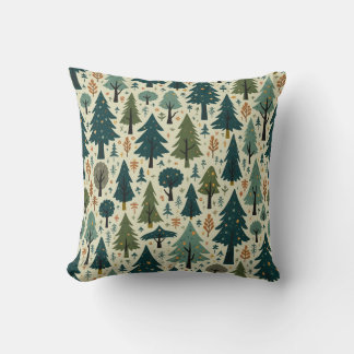 forest pillow cushion