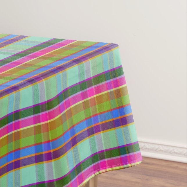 Forest Plaid ASF Tablecloth (In Situ)