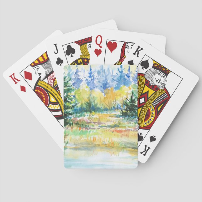 Forest Poker Cards (Back)