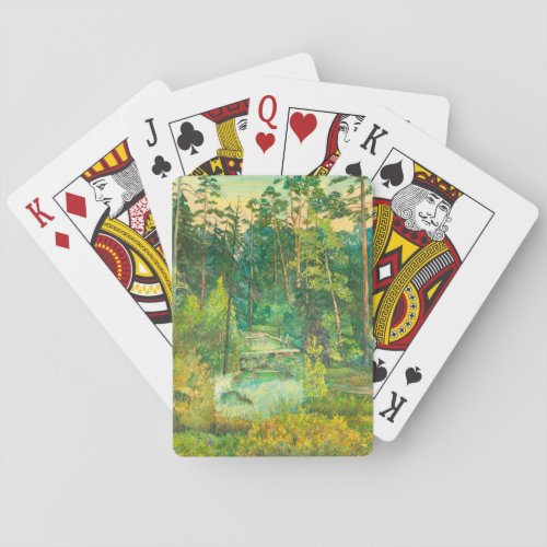 Forest Poker Cards