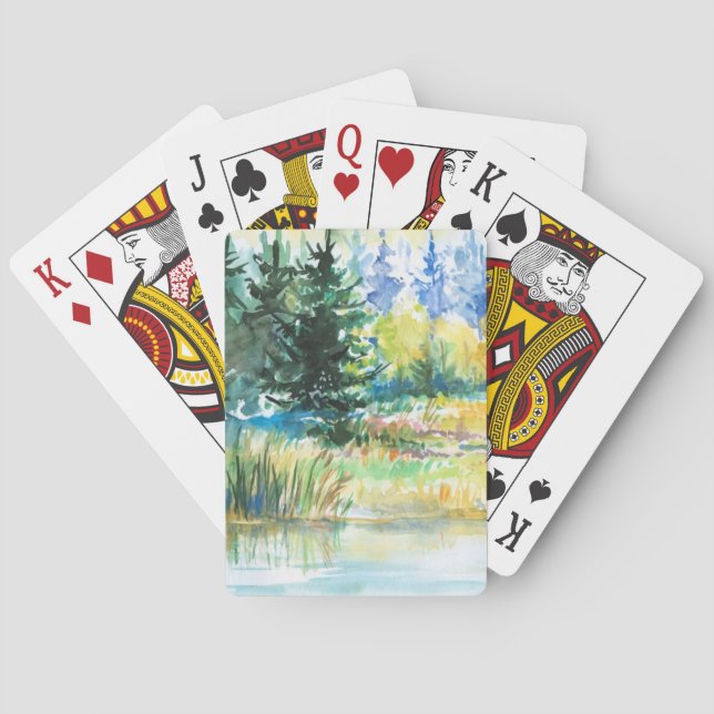 Forest Poker Cards (Back)