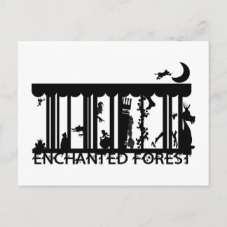 forest postcard
