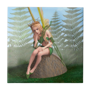 Forest Princess, Fairy Butterfly Tile