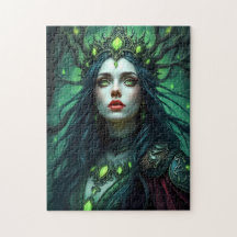 Forest Queen Guardian - Ethereal Nature Fantasy