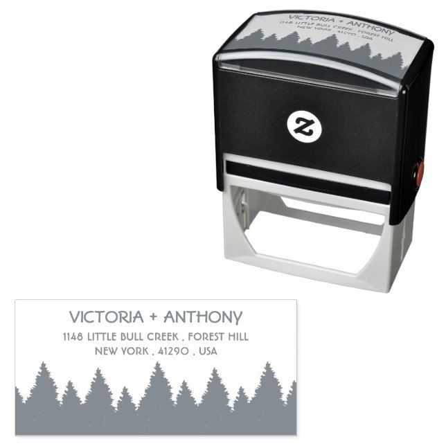 Forest Range - Woodland Self-inking Stamp (In Situ)