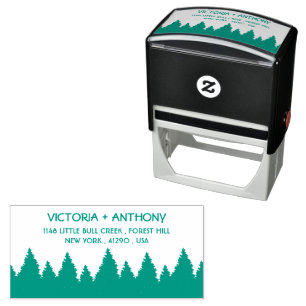 Forest Range - Woodland Self-inking Stamp