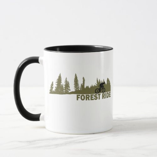 Forest ride mug