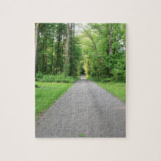 Forest Road Jigsaw Puzzle