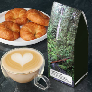 Forest Rocky Stream Photo Roasted Coffee