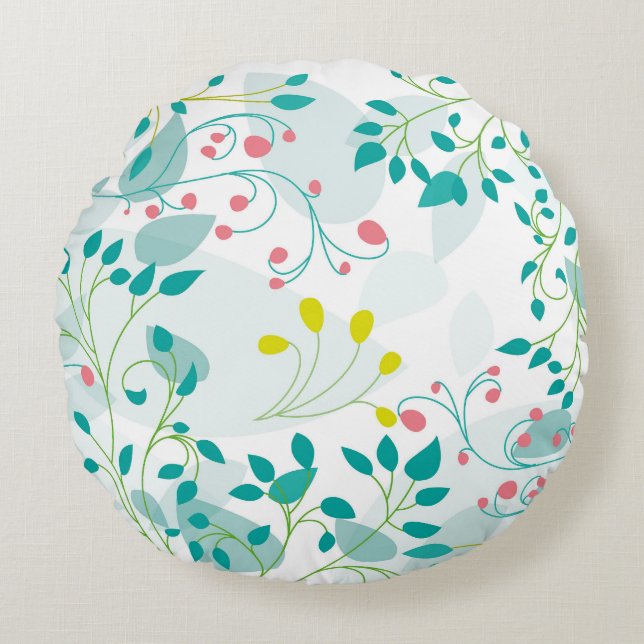 Forest Round Pillow (Front)