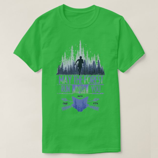 forest runner   (2)  T-Shirt (Design Front)