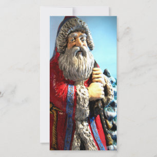 Forest Santa I Holiday Card