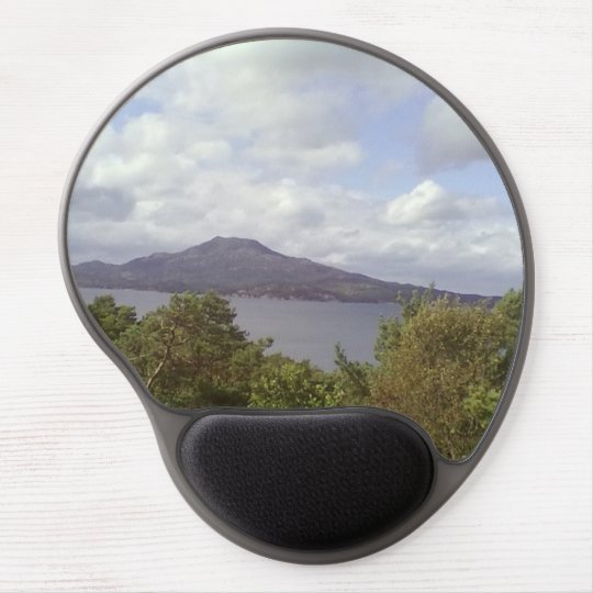 Forest sea and mountain gel mouse pad