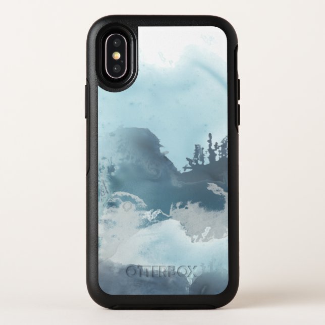 Forest Sea Otterbox iPhone Case (Back)