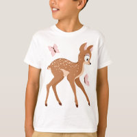 Forest series fawns baby deer girl