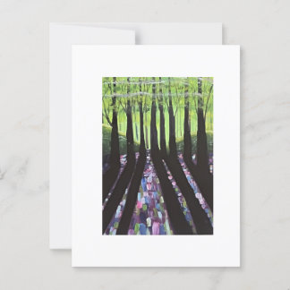 Forest Shadows Postcard