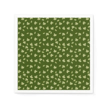 Forest Simple Green Leaf Pattern Joint Baby Shower