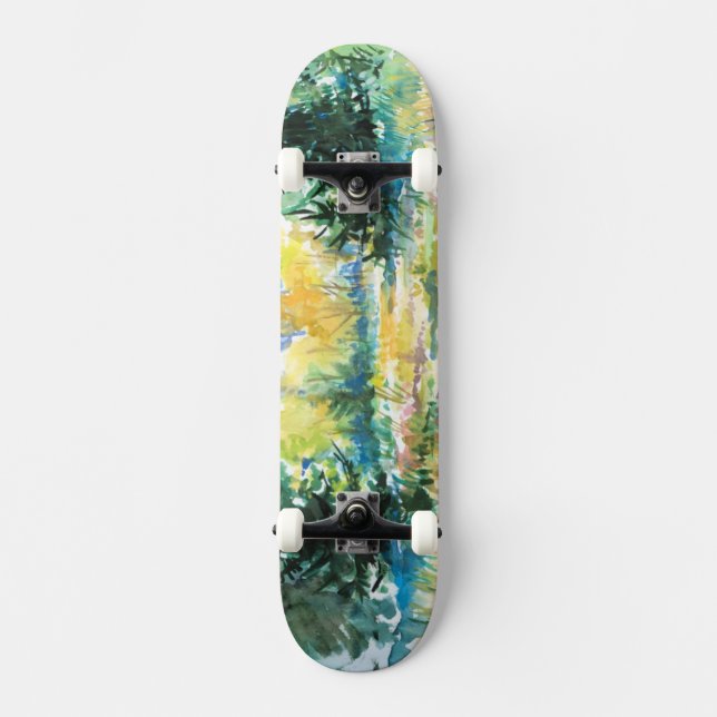 Forest Skateboard Deck (Front)
