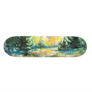 Forest Skateboard Deck