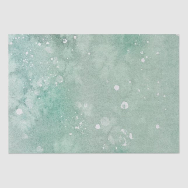 Forest Snow Blizzard Mixer Tissue Paper (Front)