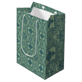 Forest Snowflakes  Medium Gift Bag