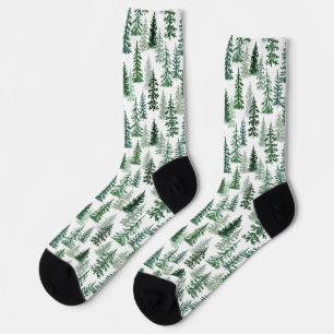 Forest Socks Design