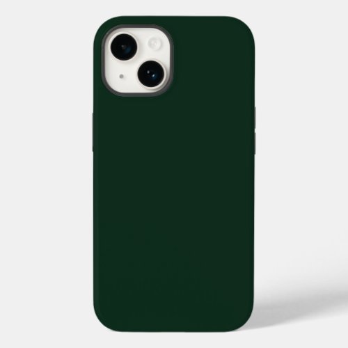 Forest solid plain dark green Case_Mate iPhone 14 case