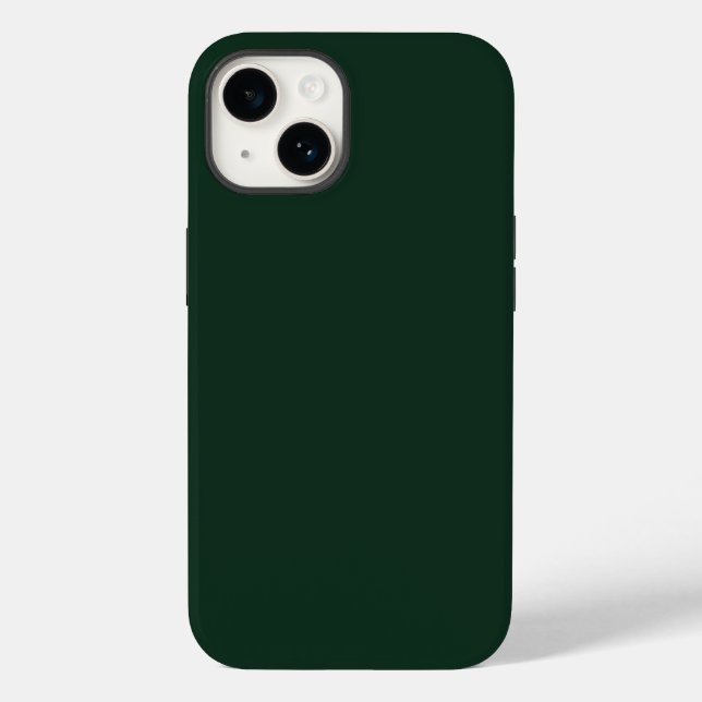 Forest solid plain dark green Case-Mate iPhone case (Back)