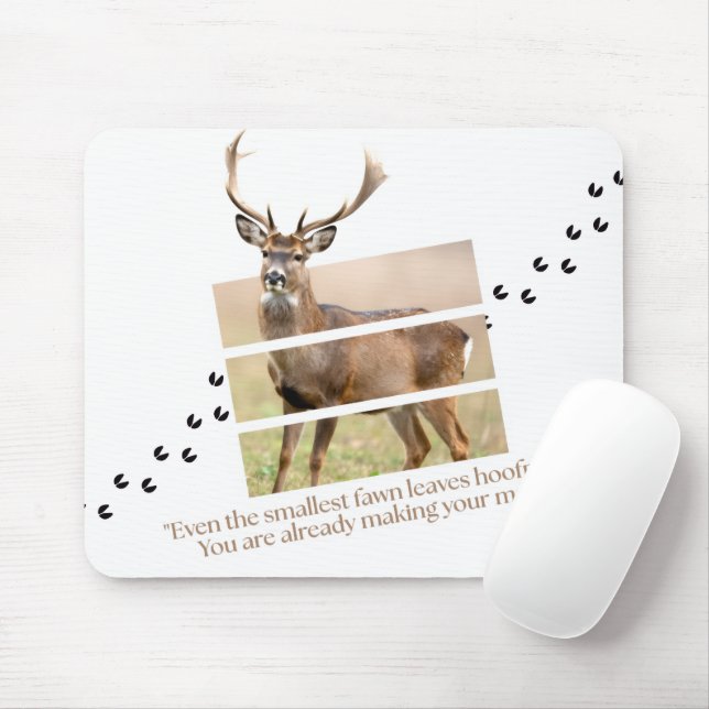 Forest Soul Deer Mouse Pad (With Mouse)