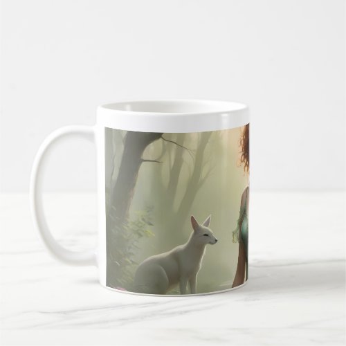 Forest Spirit Serenity Poster Coffee Mug